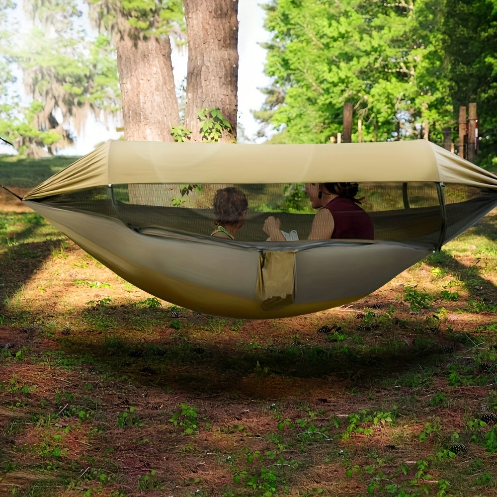 Double Camping Hammock with Mosquito Net