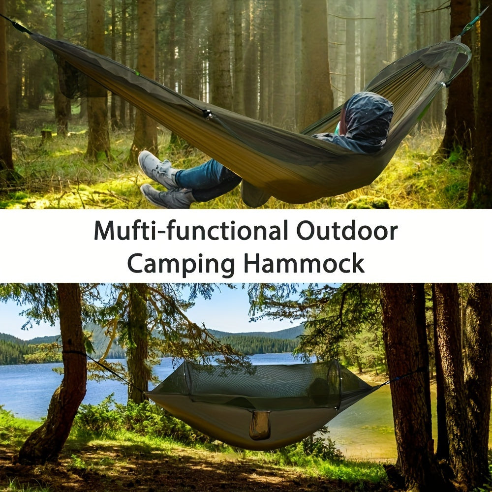Double Camping Hammock with Mosquito Net
