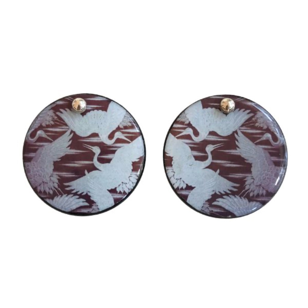 Maxi Aretes Redondos Garza