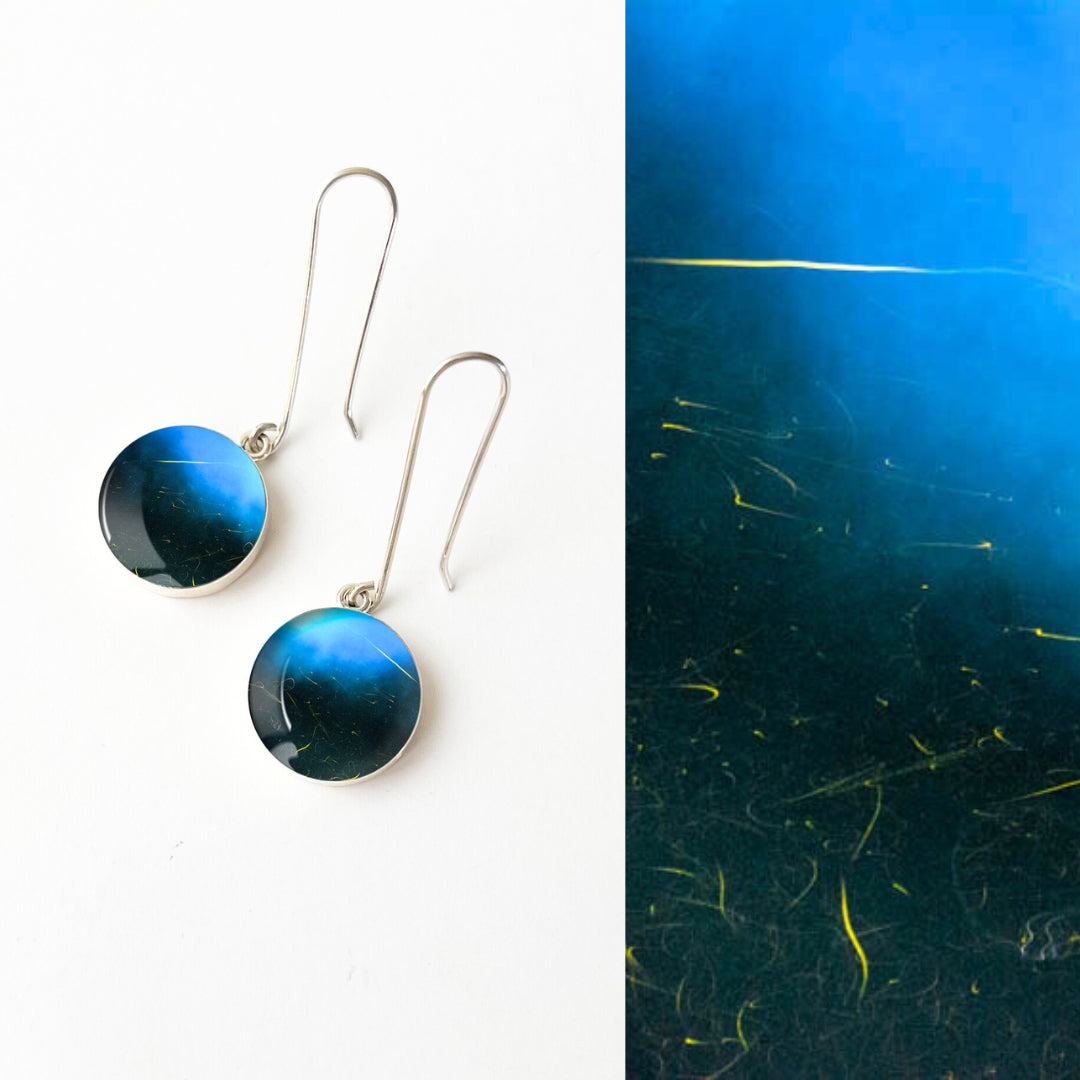 Aretes Colgantes Luciérnagas - Susurros del Bosque