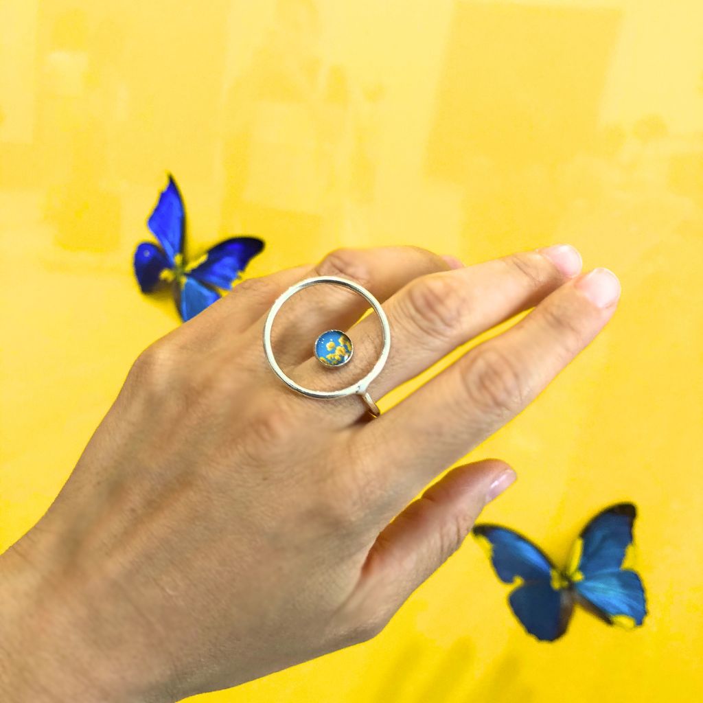 Anillo Aura Guayacan Amarillo
