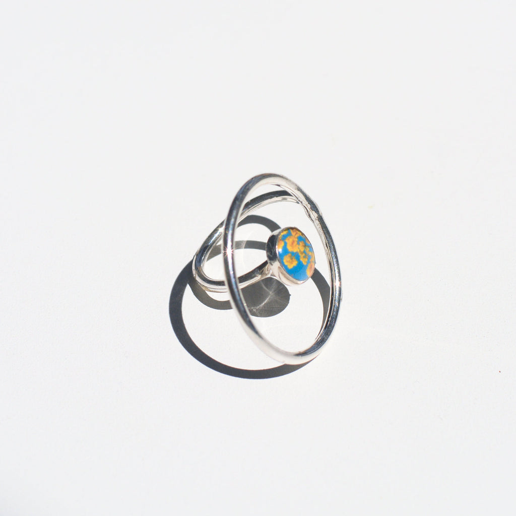 Anillo Aura Guayacan Amarillo