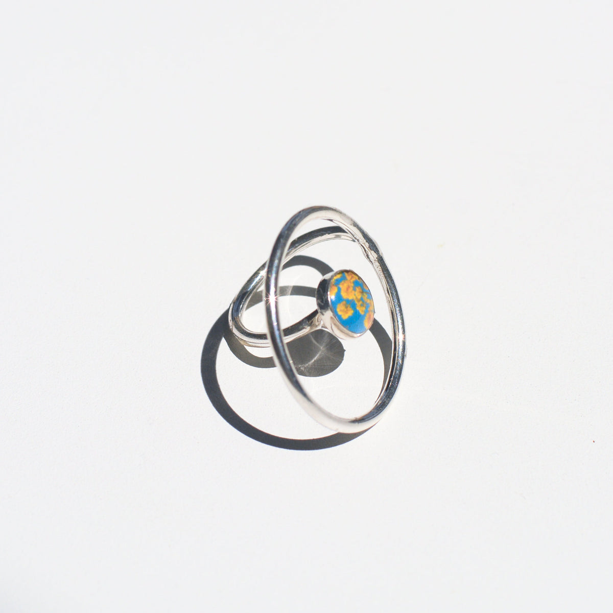 Anillo Aura Guayacan Amarillo