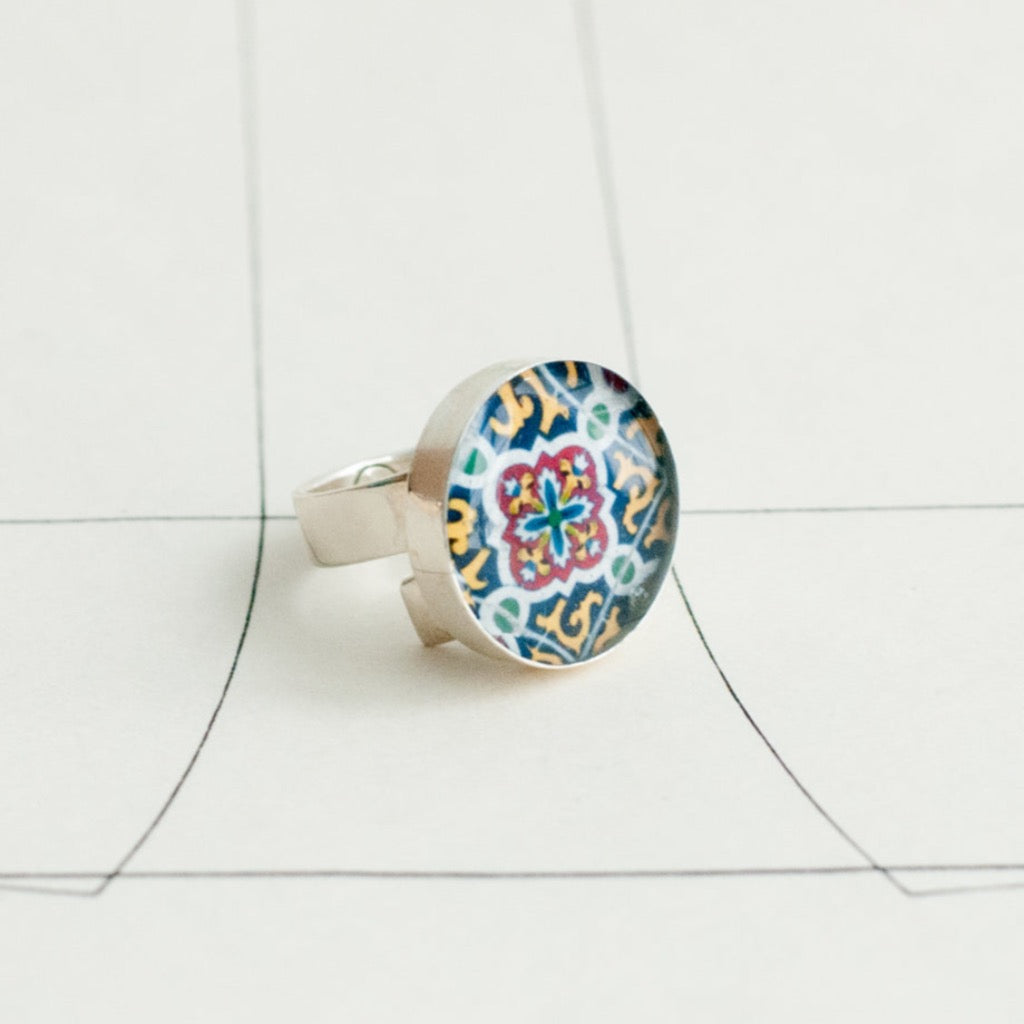 Anillo Talavera Amarillo