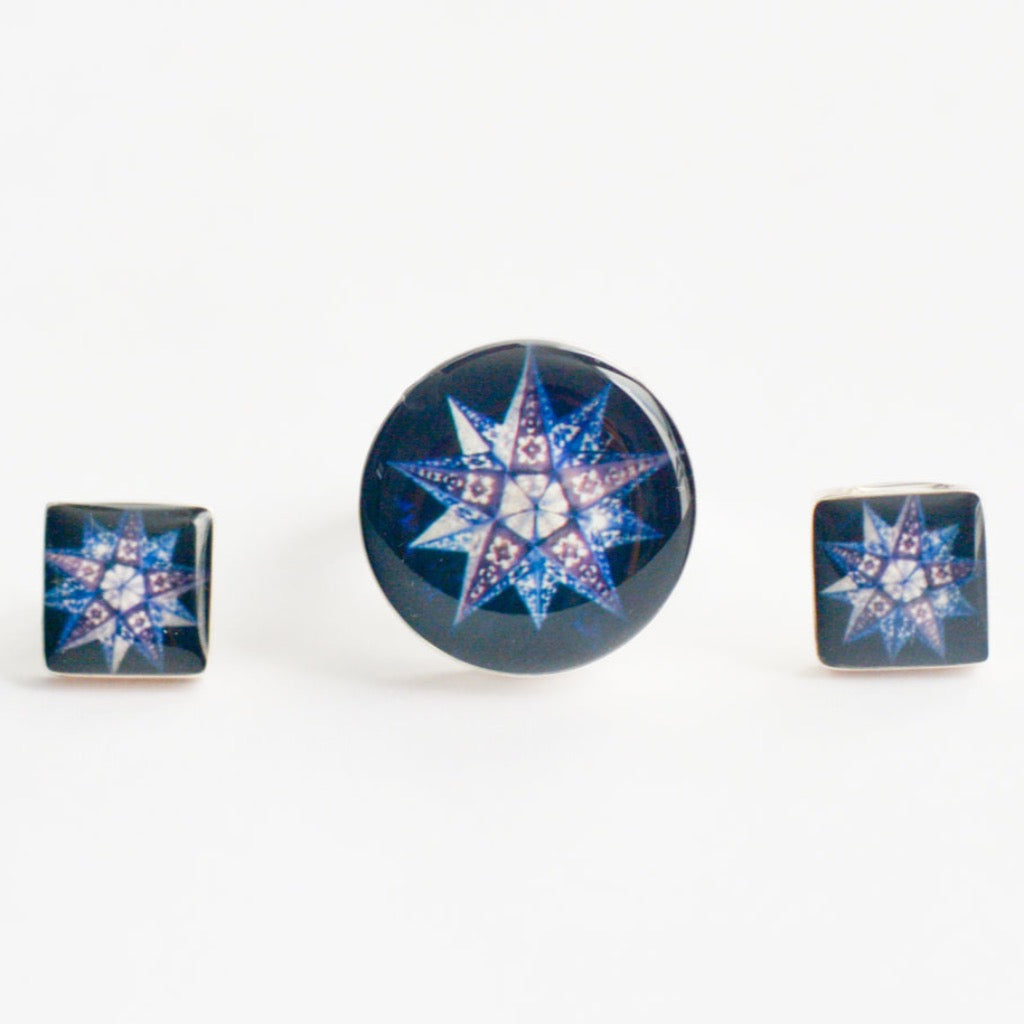 Aretes Cuadrados Astro