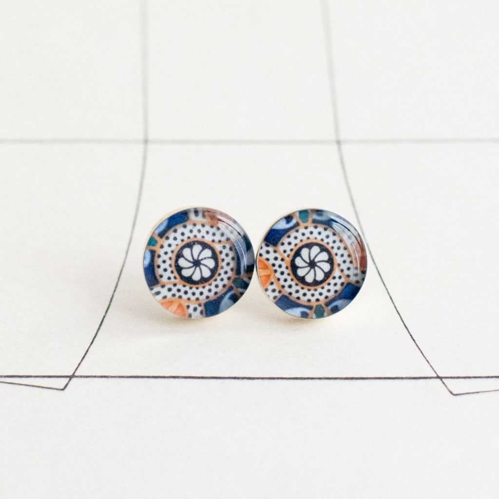 Aretes redondos talavera centro