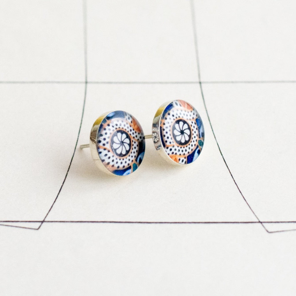 Aretes redondos talavera centro