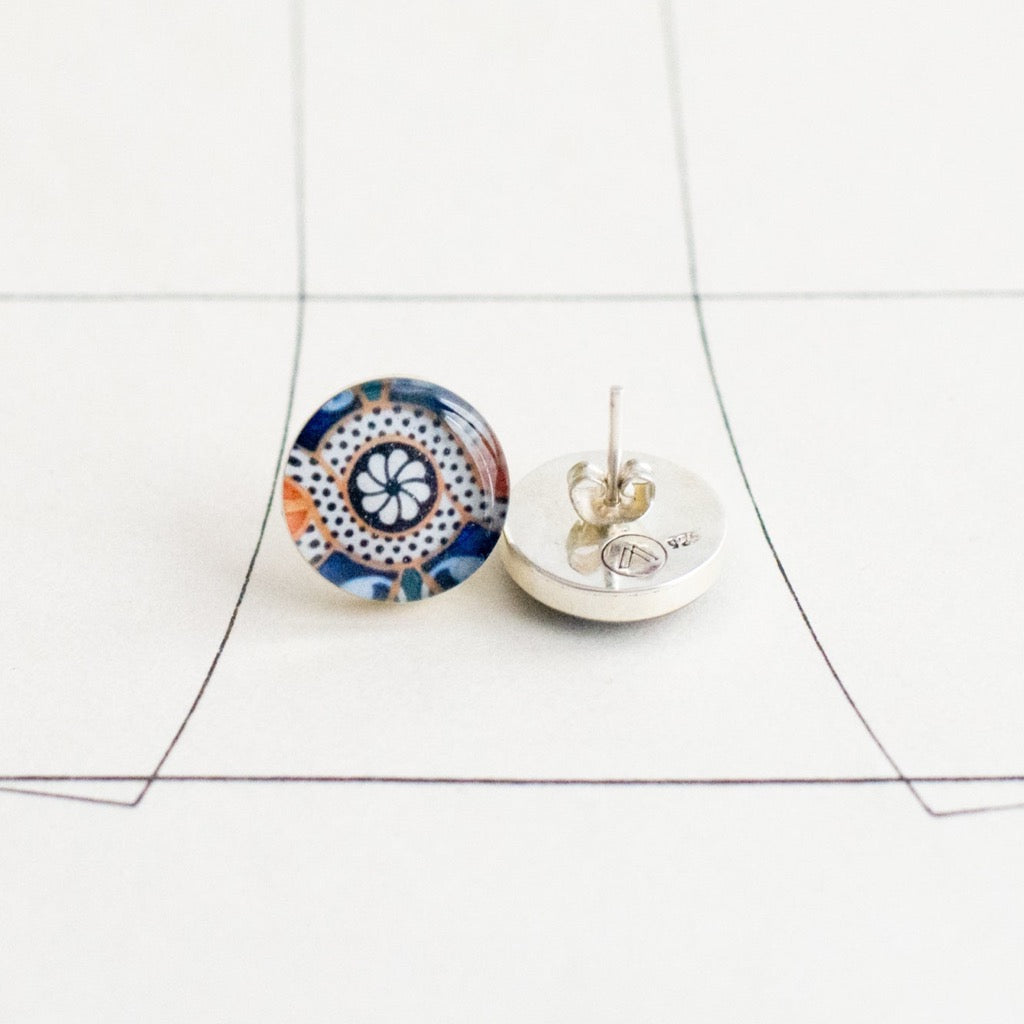 Aretes redondos talavera centro
