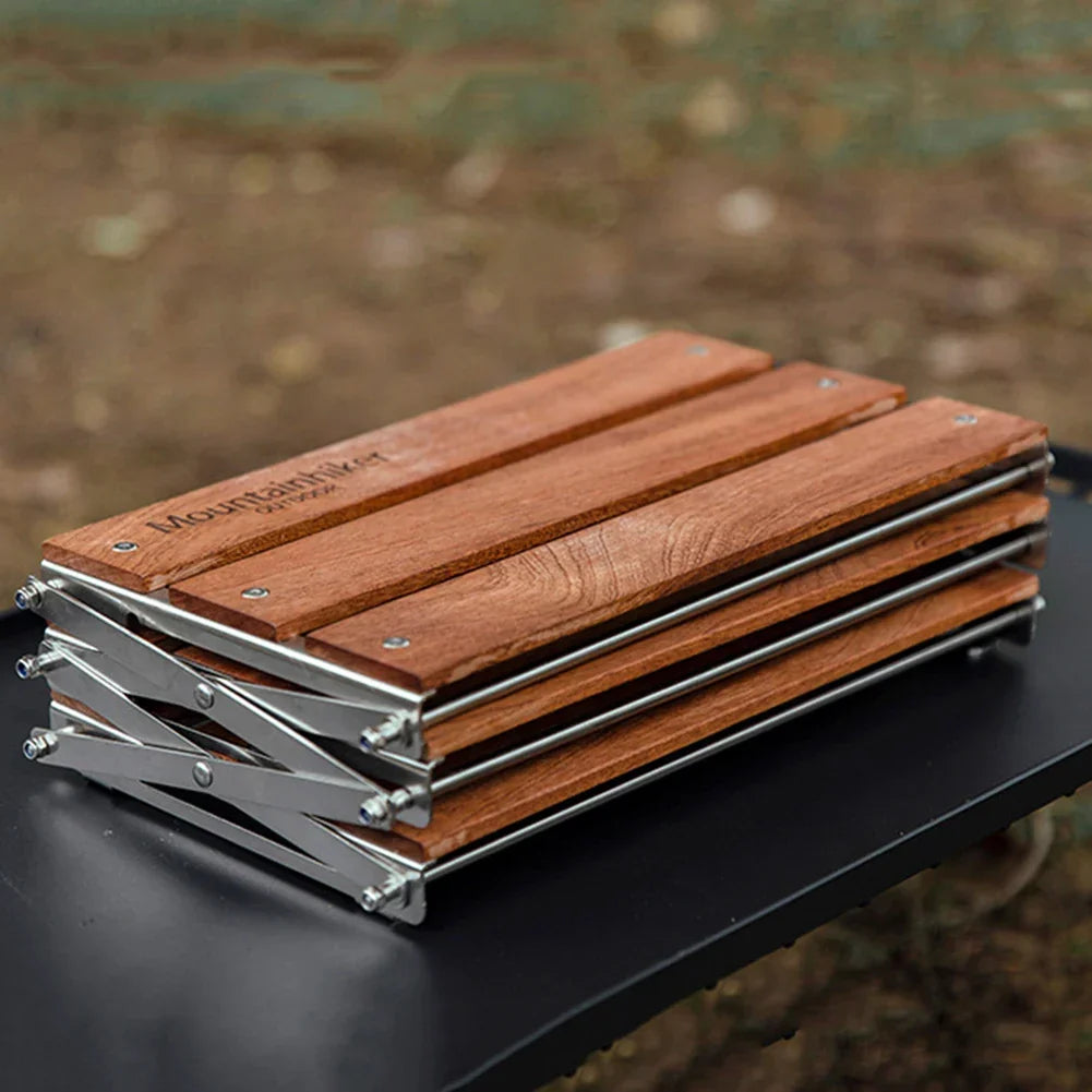 Exquisite Multifunctional Folding Camping Rack