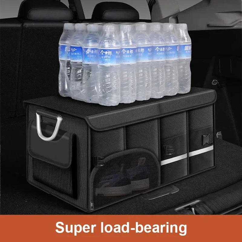 72L Foldable Waterproof  Storage Box Black