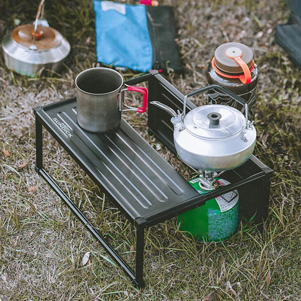 Folding Portable Camping Table Black