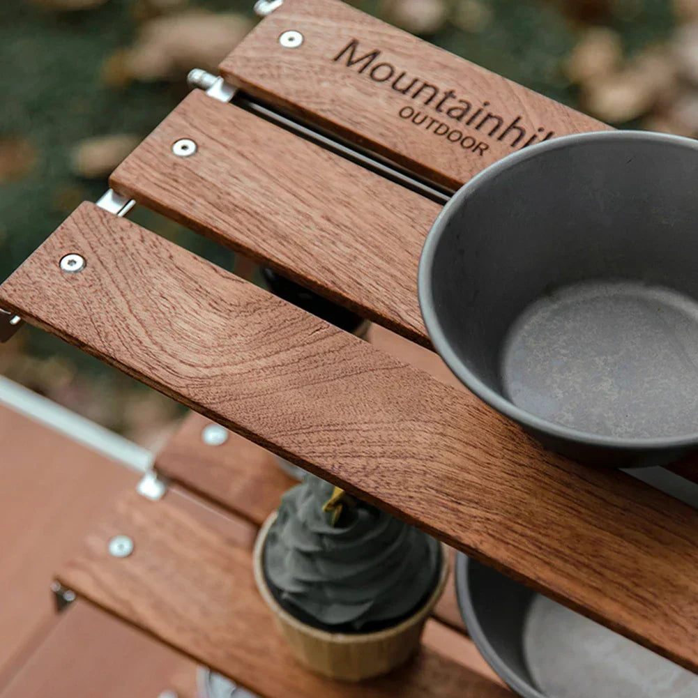 Exquisite Multifunctional Folding Camping Rack
