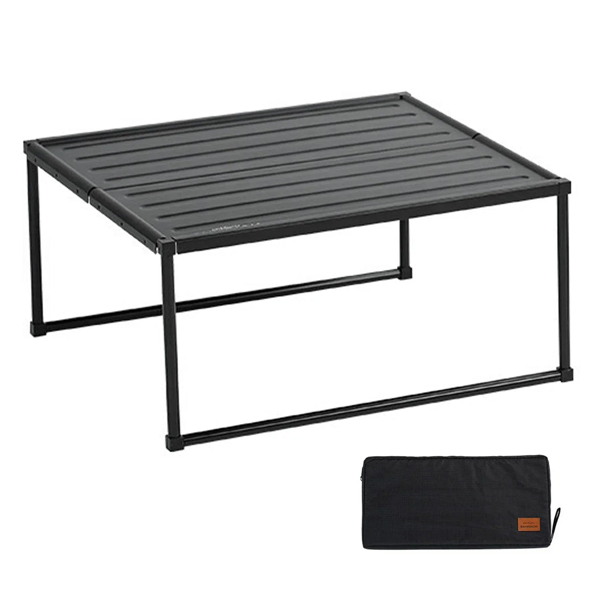Folding Portable Camping Table Black