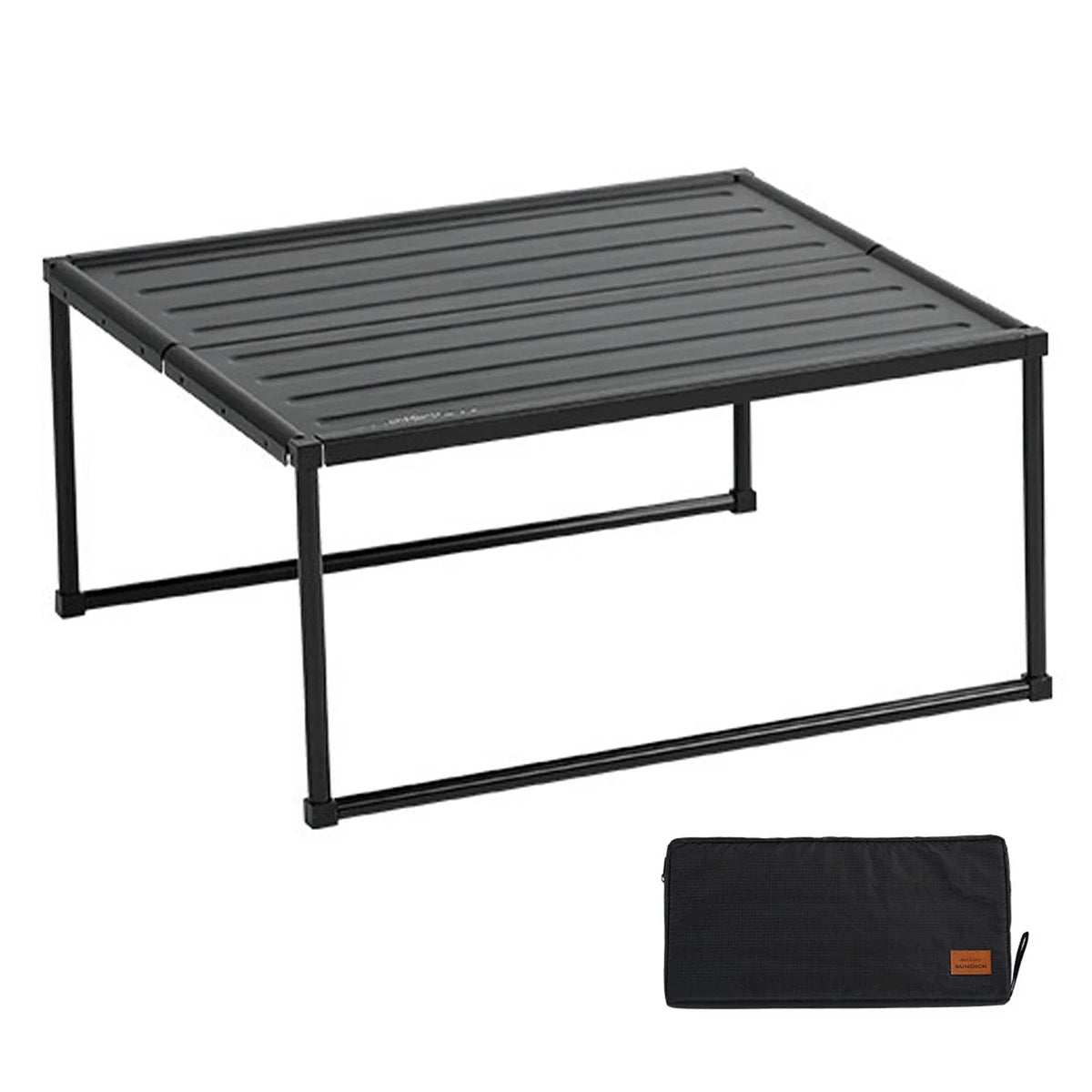 Folding Portable Camping Table Black