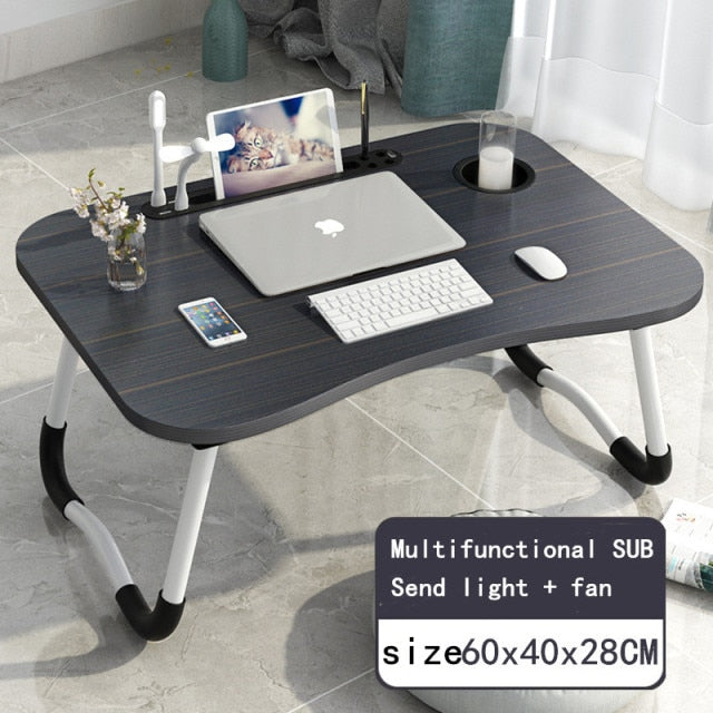 Sofa Laptop Bed Tray Table Desk Portable Lap Desk for Study and Reading Bed Top Tray Table