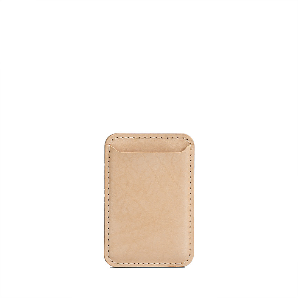 Cartera de piel de grano completo compatible con MagSafe - Classic